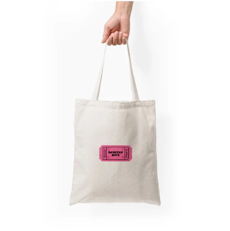 Chic Style Discounts Bangtan Boys Ticket - K Pop Tote Bag Fashionable Handbags, Limited-Time Deals