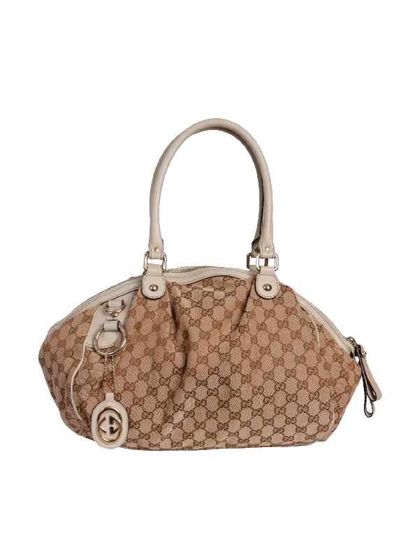 Lightweight And Affordable Bags MEDIUM GG CANVAS SUKEY BOSTON Premium Handbags At Budget-Friendly Prices Lightweight And Affordable Bags MEDIUM GG CANVAS SUKEY BOSTON Premium Handbags At Budget-Friendly Prices