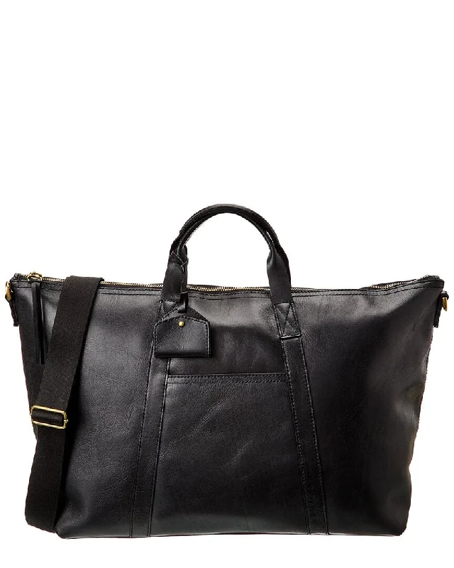 Madewell The Leather Overnight Bag