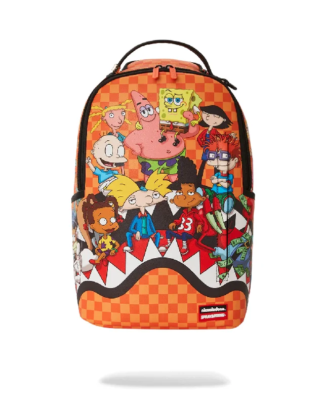 Sprayground Backpack 90S NICK CHARACTERS CHILLING BACKPACK Orange