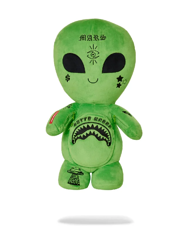 Sprayground Backpack ALIEN PLUSH BACKPACK Green