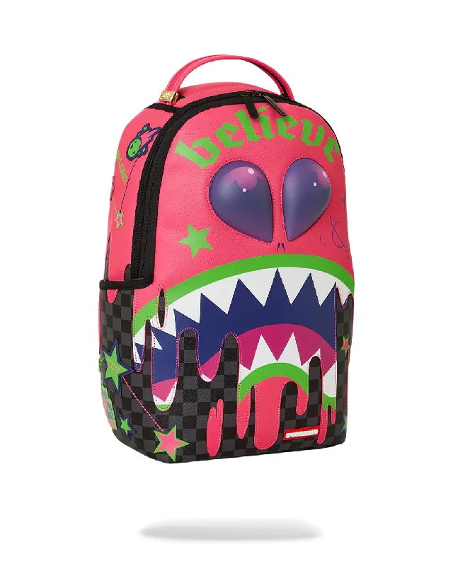 Sprayground Backpack ALIEN SPLAT DLXSV BACKPACK Fuchsia