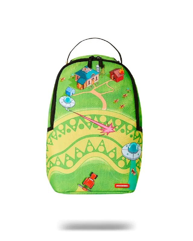 Sprayground Backpack CROP CIRCLES SHARK MINI BACKPACK Green