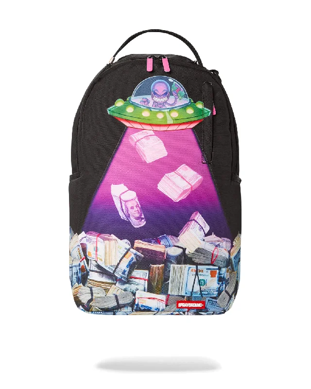 Sprayground Backpack MONEY ABDUCTION DLXSR BACKPACK Black