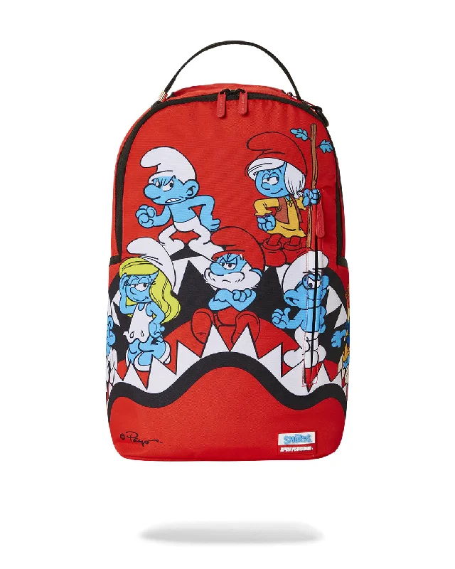 Sprayground Backpack TOUGH SMURFS BACKPACK Red