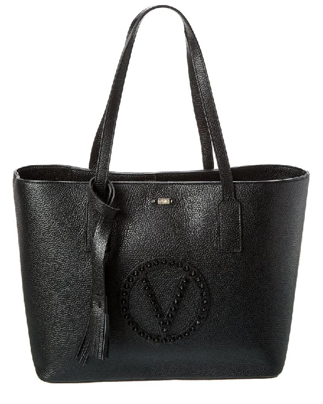 Valentino by Mario Valentino Soho Rock Leather Tote