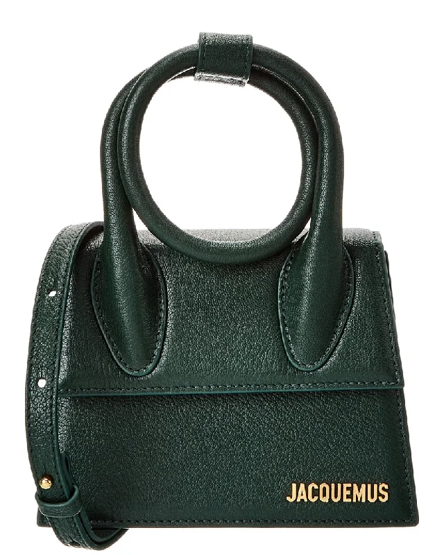 Jacquemus Le Chiquito Noeud Leather Clutch