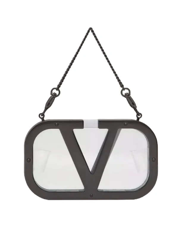 Valentino Garavani V'logo Signature Minaudiere Clutch