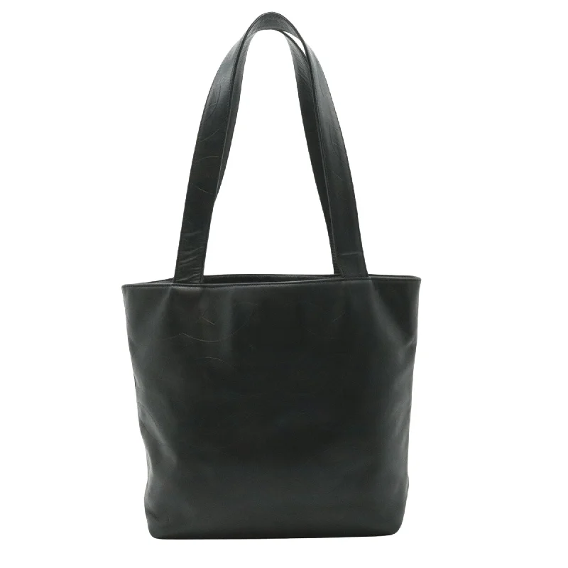 Chanel Logo Cc  Leather Tote Bag (Pre-Owned) Grab Stylish Bags Before They're Gone