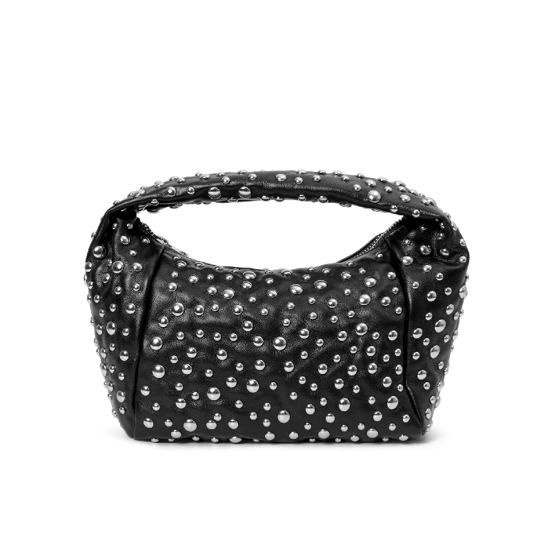 Medium Silver Stud Handbag Premium Handbags At Exclusive Prices