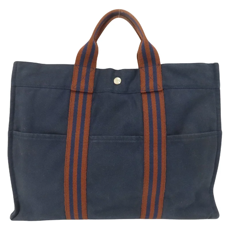 Hermès Fourre Tout  Canvas Tote Bag (Pre-Owned) Iconic Fashion Bags At Unbeatable Savings