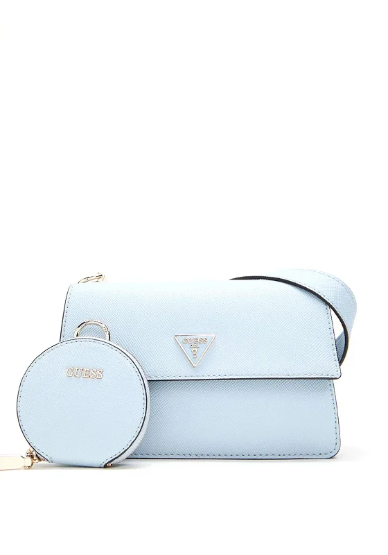 Guess Alexie Small Crossbody Bag, Pale Cloud