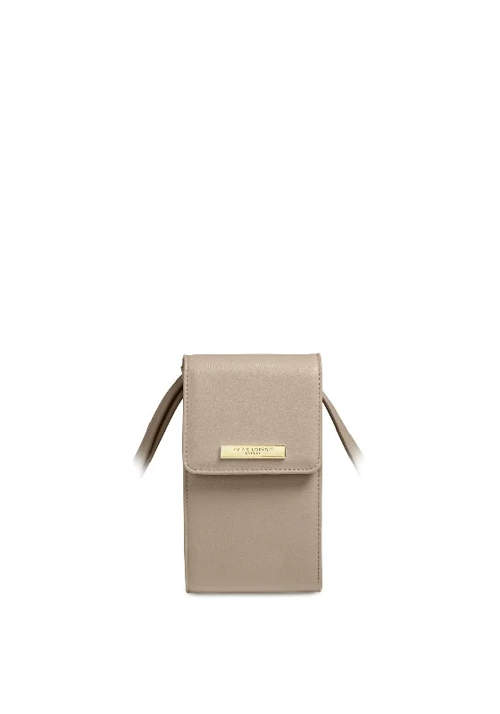 Katie Loxton Taylor Mini Crossbody Bag, Taupe