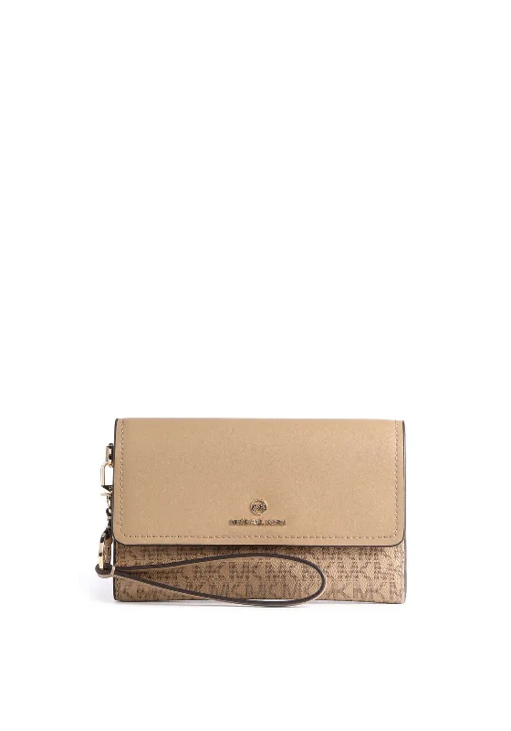 MICHAEL Michael Kors Jet Set Charm Logo Smartphone Wallet, Camel