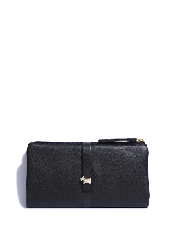 Radley West View Button Strap Wallet, Black