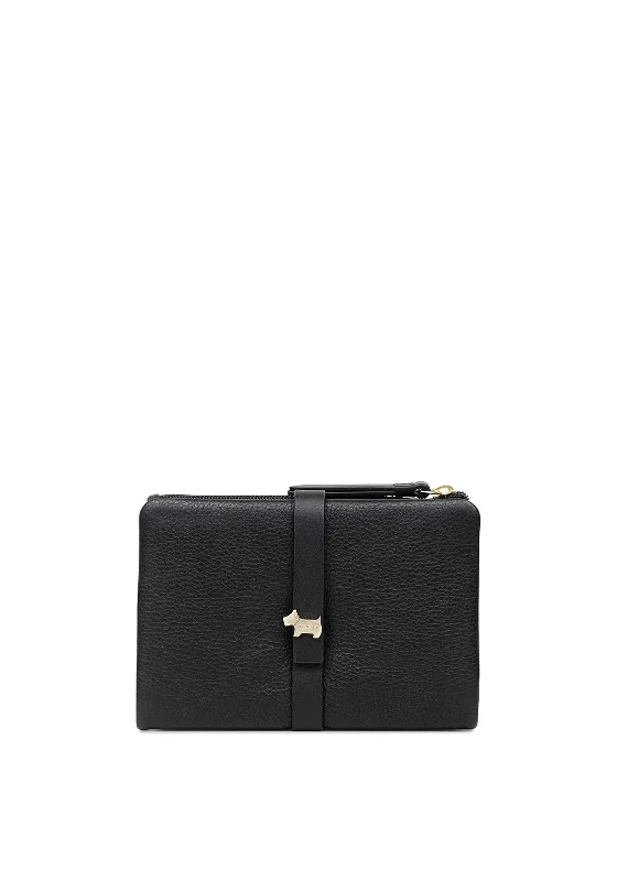 Radley West View Small Button Strap Wallet, Black