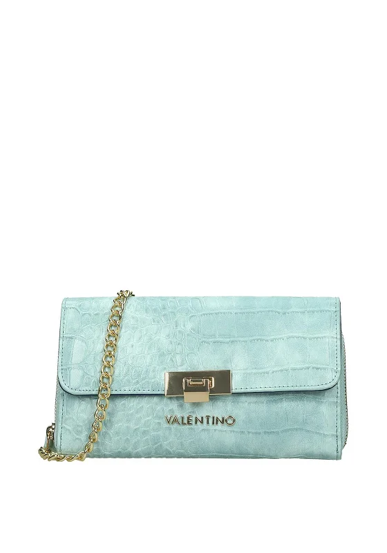 Valentino Handbags Anastasia Shoulder Strap Wallet, Azzurro