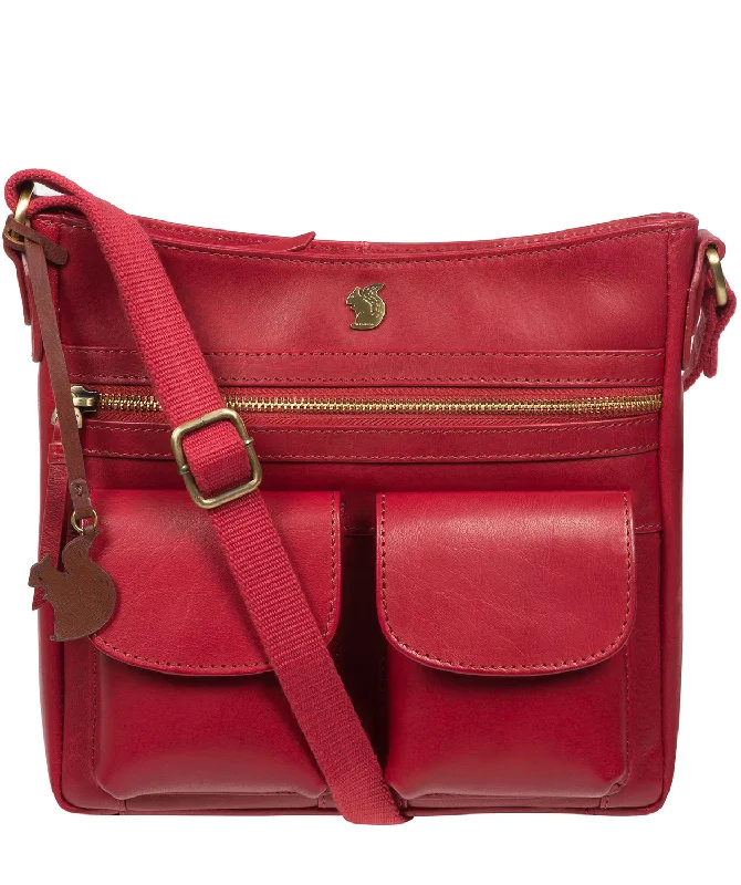 'Baby Bon' Chilli Pepper Leather Cross Body Bag