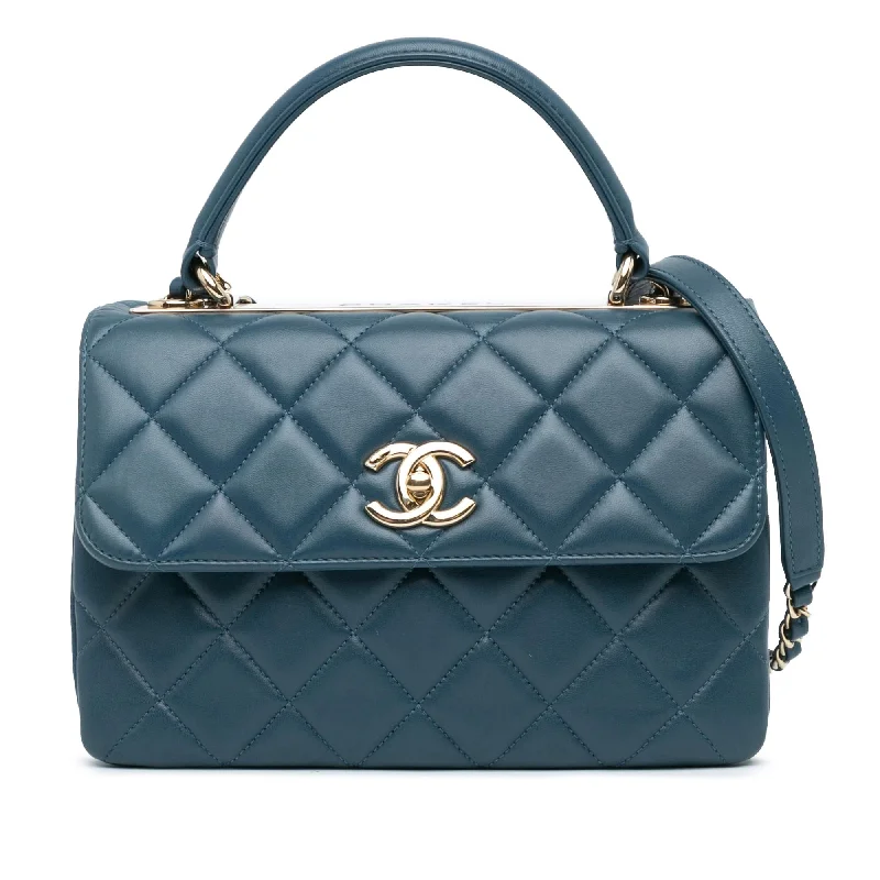 Chanel Small Lambskin Trendy CC Flap (SHG-EQ6d6n)