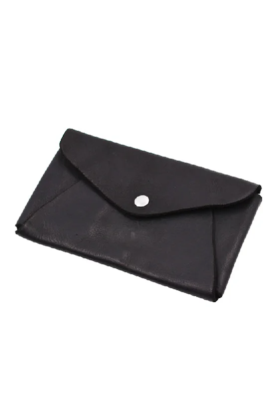 GUIDI EN06 GROPPONE FULL GRAIN WALLET BLACK