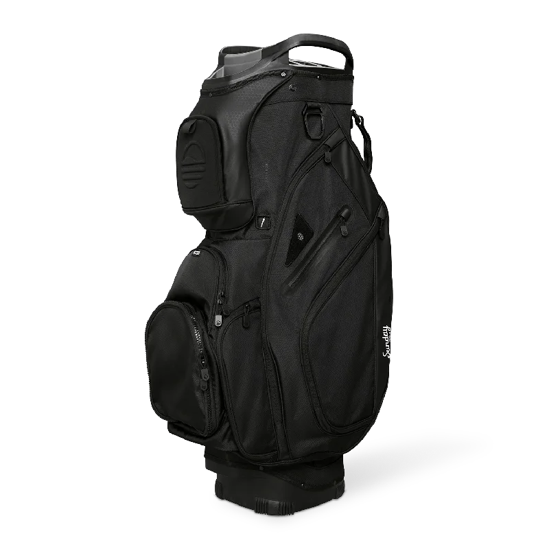 The Big Rig | Matte Black Cart Bag