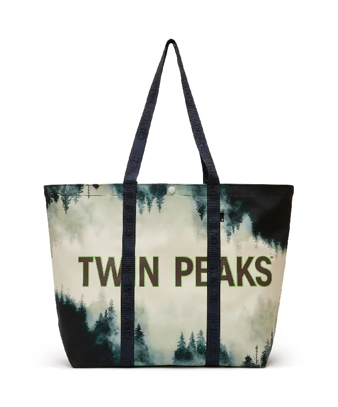 Twin Peak Large Tote Bag