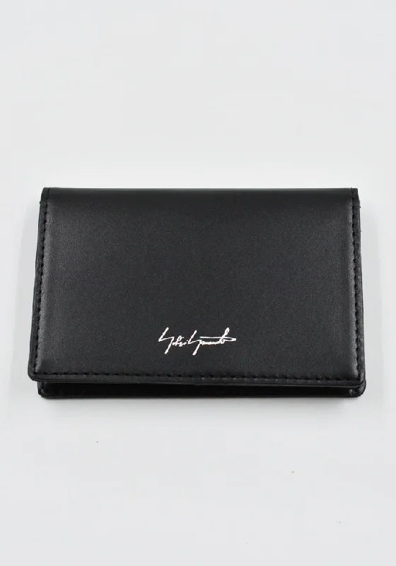 YOHJI YAMAMOTO DISCORD DA-A95-793 CARD HOLDER BLACK